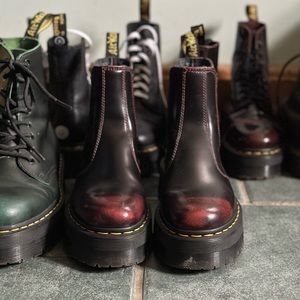 Dr. Martens 2976 quad Arcadia in cherry red